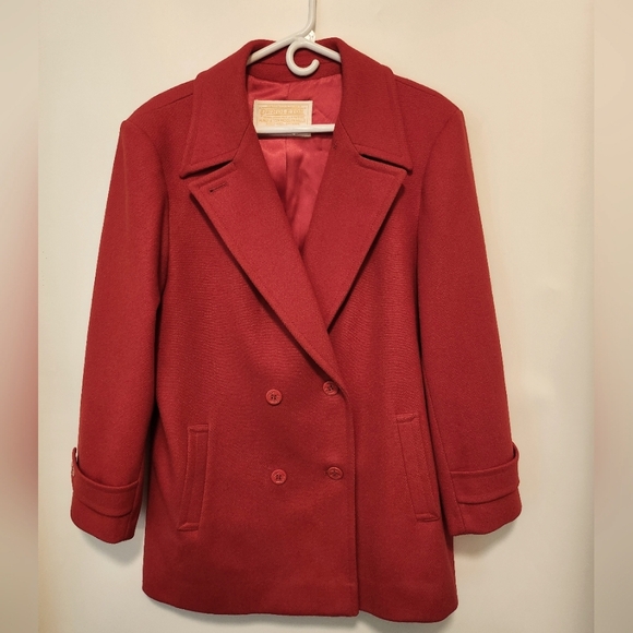 Pendleton Jackets & Blazers - Pendleton Red, Wool Coat